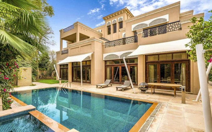 Dubai pool villa