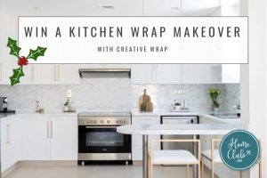 Win a Kitchen Wrap Makeover with Creative Wrap and Home Club ME